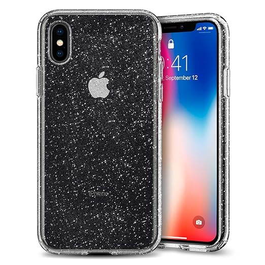 Spigen Liquid Crystal Glitter Back Cover Case for iPhone Xs | X Martall.pk