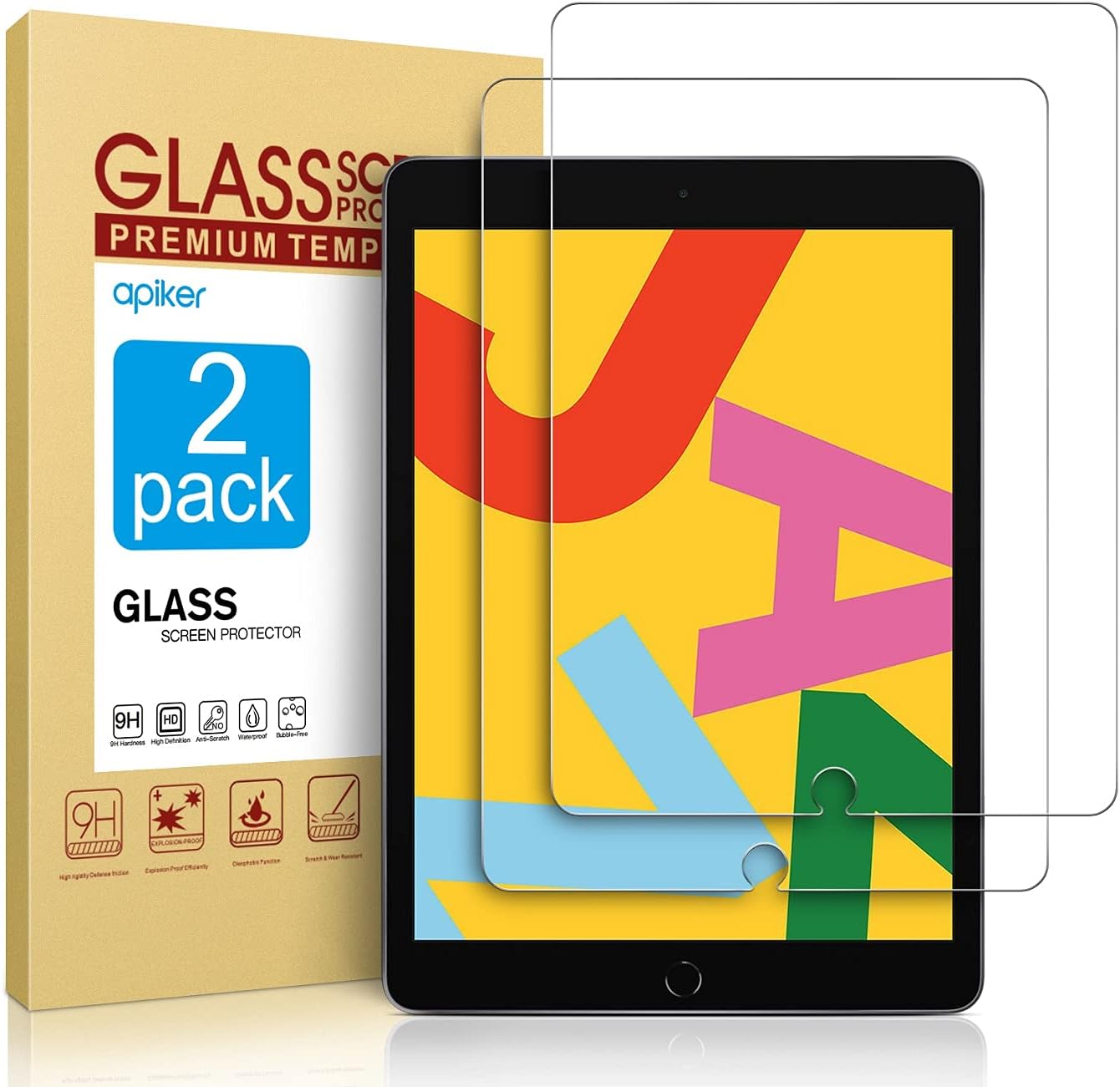 2 Pack Screen Protector for iPad martall.pk...
