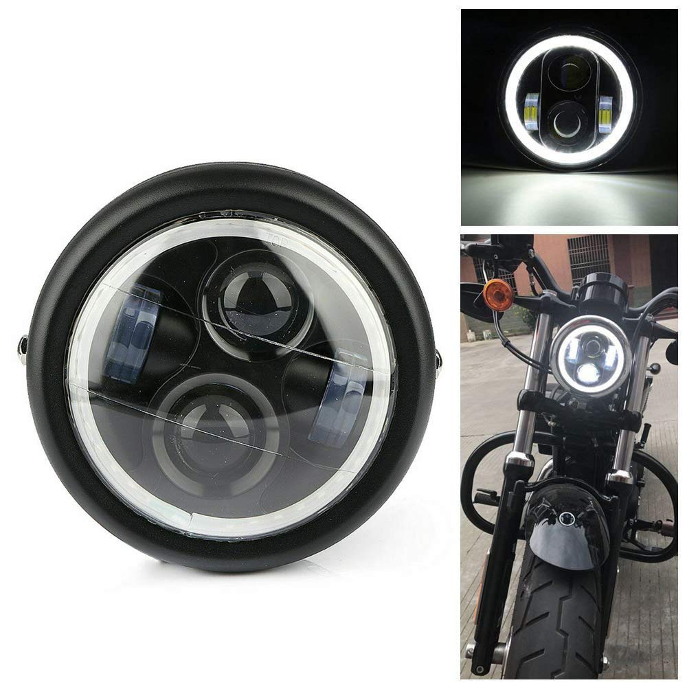 Autopart 6.5 inches Motorcycle LED Headlight HeadL...
