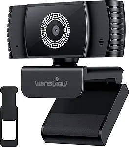 wansview Webcam with Microphone 2023  martall.pk...