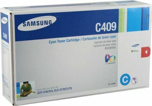 Samsung C409 Toner Cartridge CLT-C409S Genuine CYA...