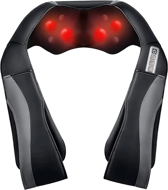 Shiatsu Neck and Back Massager with Soothing Heat  martall.pk