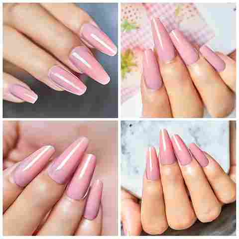 NAIL FORM 120pcs Clear Dual Forms Nail S ystem Full Cover