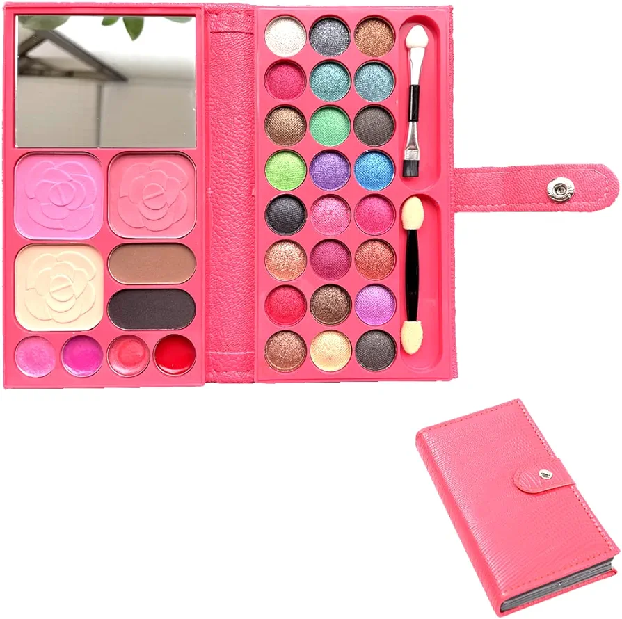 Daxlizy Make-Up Palette for Girls, 33 Colours, Washable Makeup Case Martall.pk